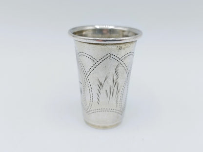 Silberner Kidduschbecher, Erben IE Zakhoder, Berdichev, 1907