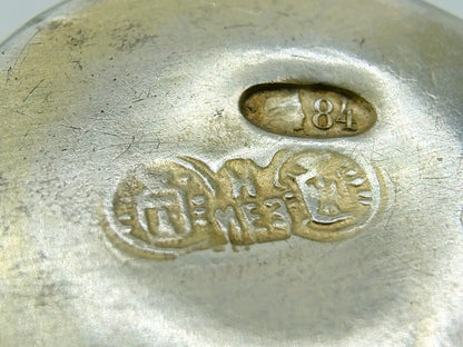 Silberner Kidduschbecher, Erben IE Zakhoder, Berdichev, 1907