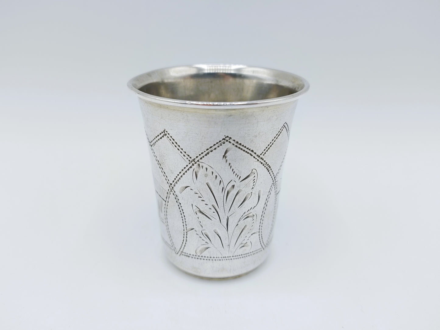 Silberner Kidduschbecher, G. Ravkin, Berditschew, um 1900