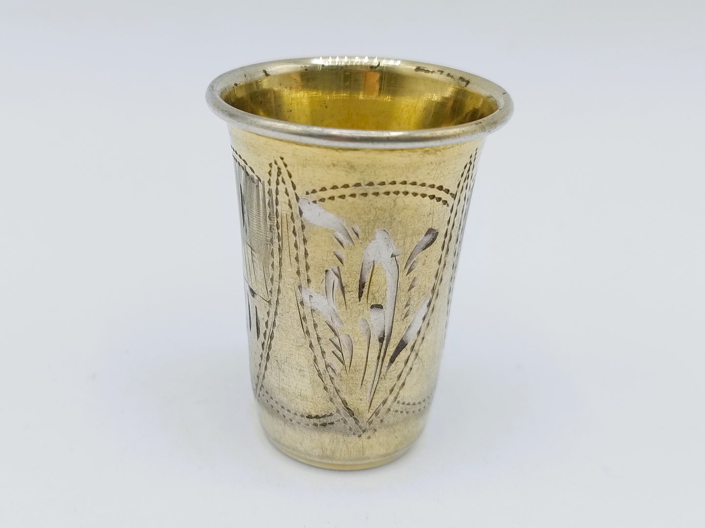 Silberner Kidduschbecher, Erben IE Zakhoder, Berdichev, 1907