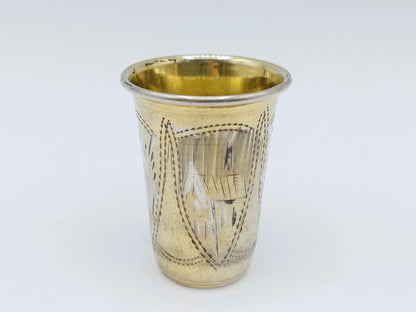 Silberner Kidduschbecher, Erben IE Zakhoder, Berdichev, 1907