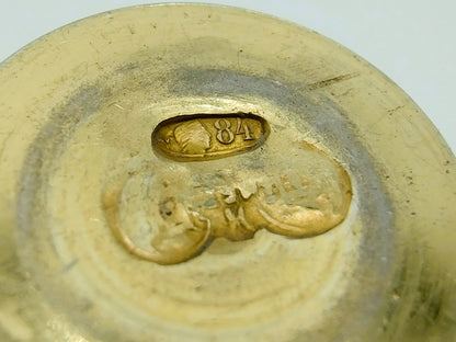 Silberner Kidduschbecher, Erben IE Zakhoder, Berdichev, 1907