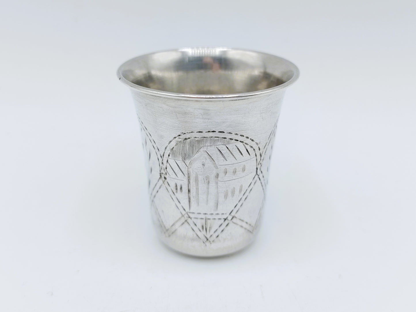 Silberner Kidduschbecher, M. Jarra, Krakau, ca. 1890