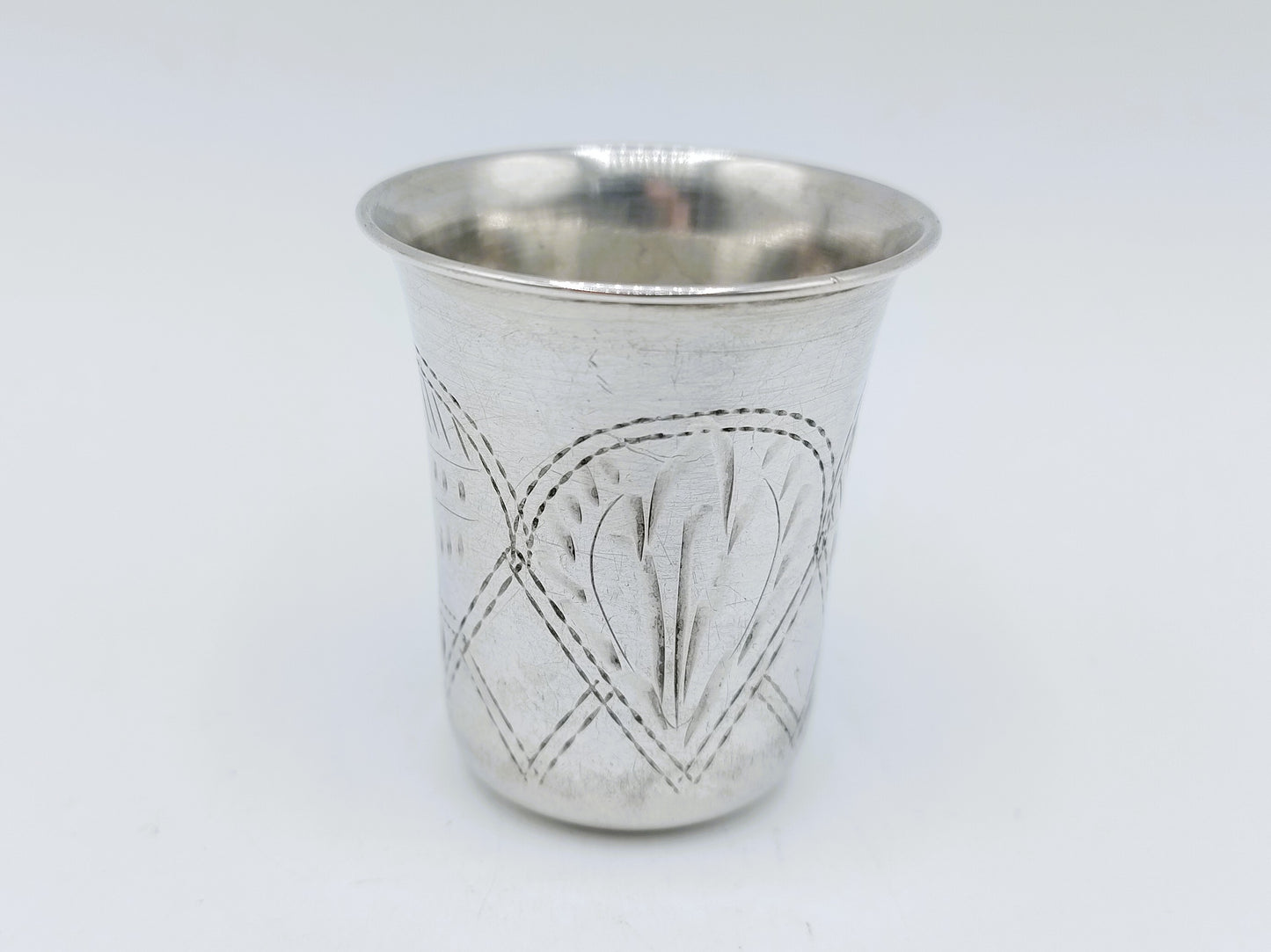 Silberner Kidduschbecher, M. Jarra, Krakau, ca. 1890