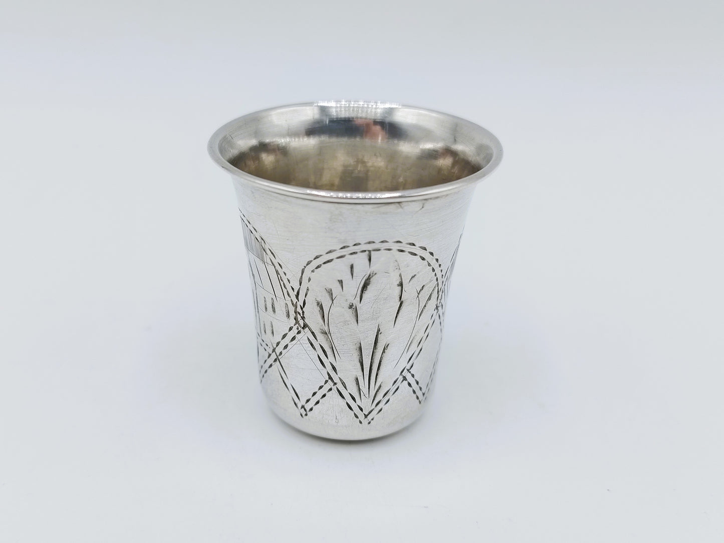 Silberner Kidduschbecher, M. Jarra, Krakau, ca. 1890