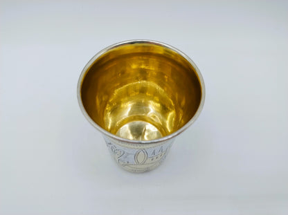 Silberner Kidduschbecher, Erben IE Zakhoder, Berdichev, 1907