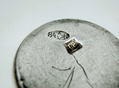 Silver kiddush cup, G. Ravkin, Berdichev, ca. 1900