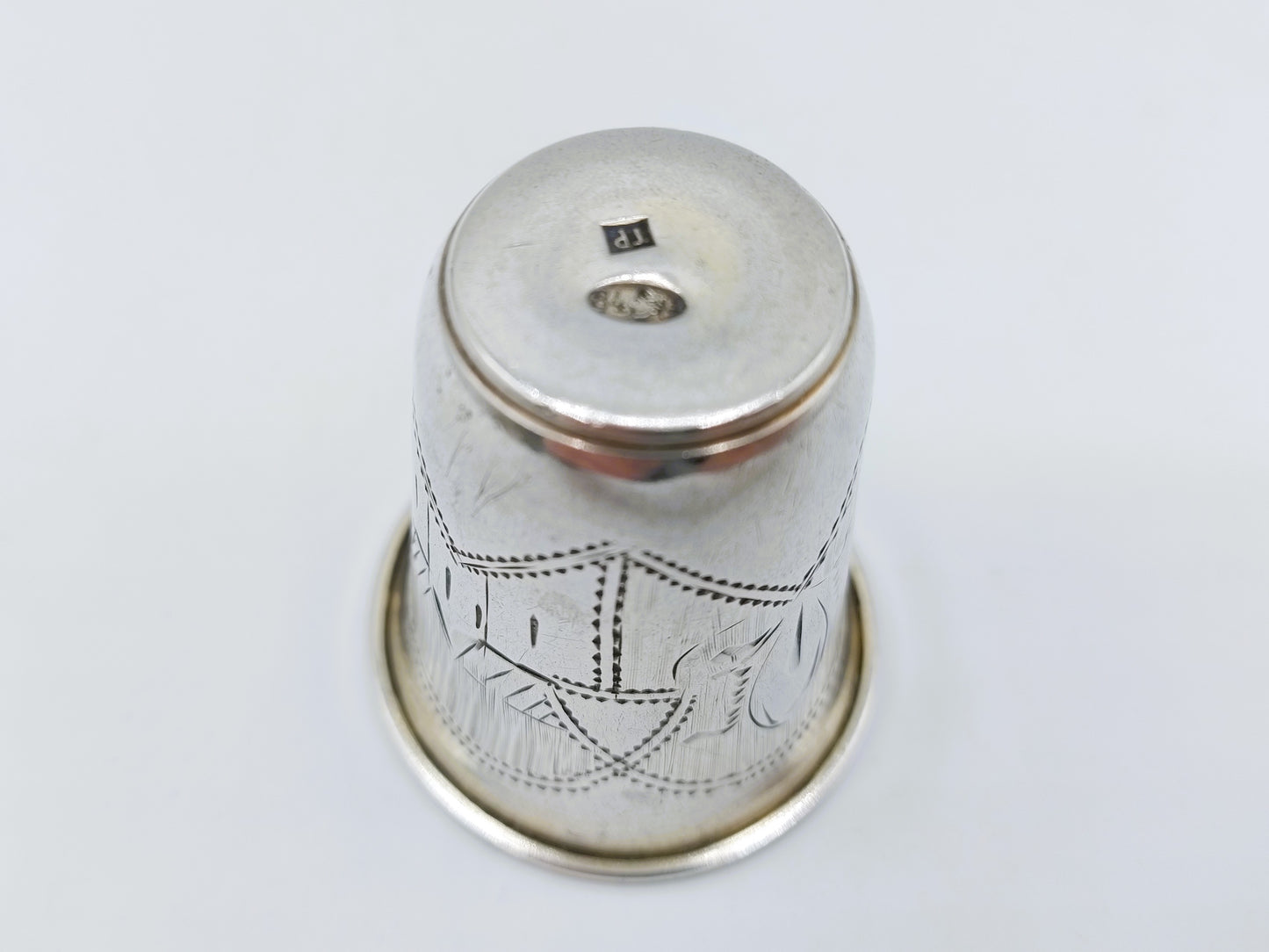 Silver kiddush cup, G. Ravkin, Berdichev, ca. 1900