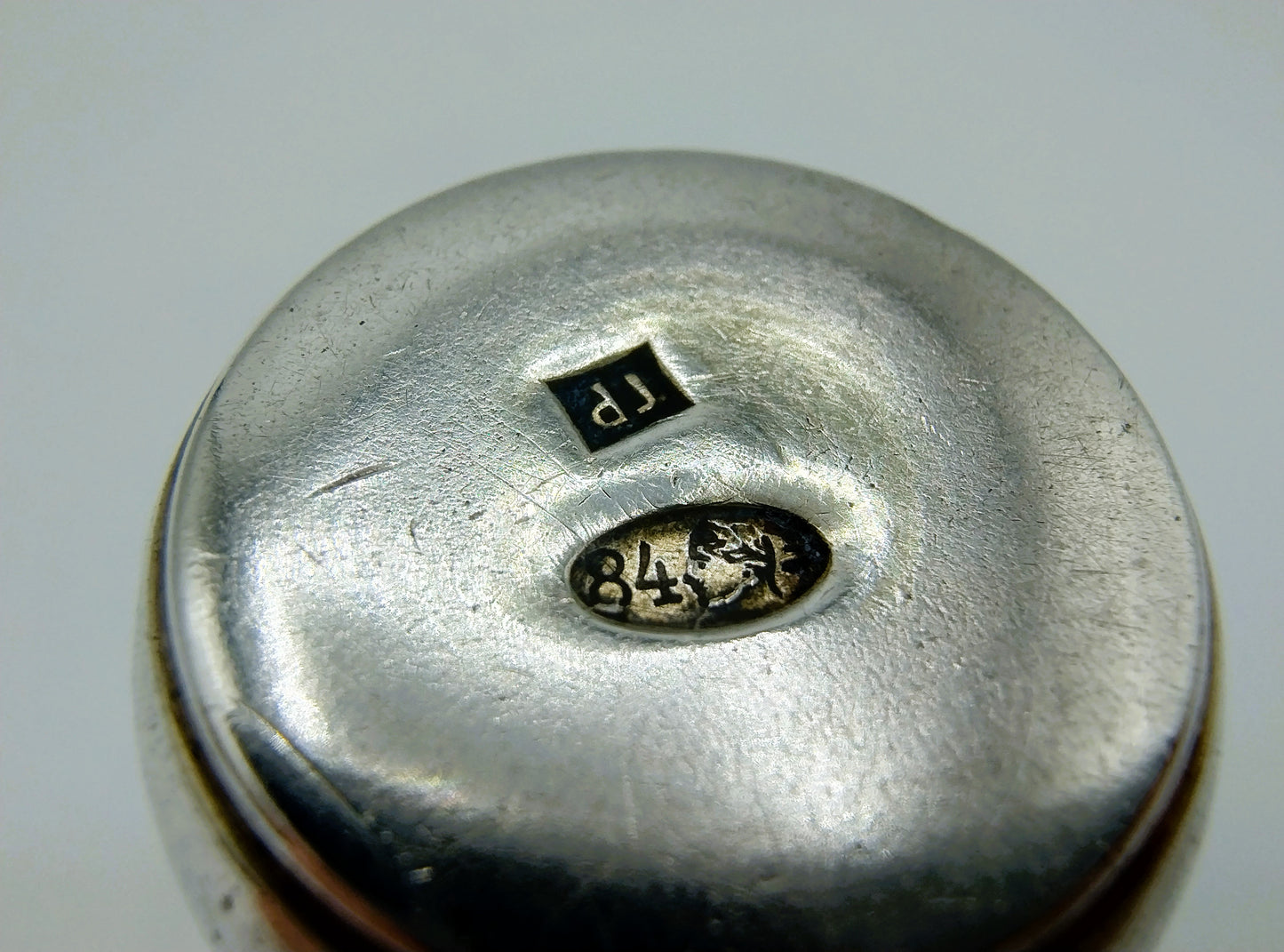 Silver kiddush cup, G. Ravkin, Berdichev, ca. 1900