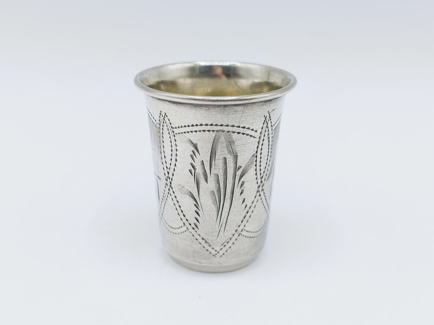 Zilveren kiddush beker, Erfgenamen I.E. Zakhoder, Berdichev, 1907