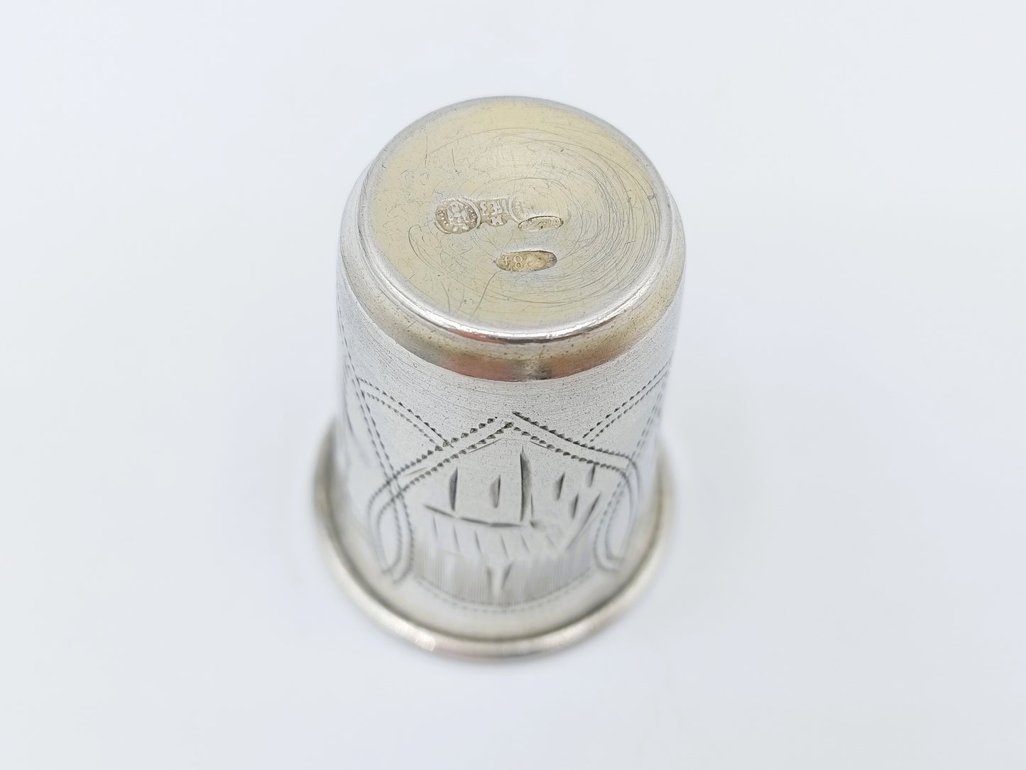 Zilveren kiddush beker, Erfgenamen I.E. Zakhoder, Berdichev, 1907