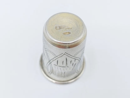 Zilveren kiddush beker, Erfgenamen I.E. Zakhoder, Berdichev, 1907