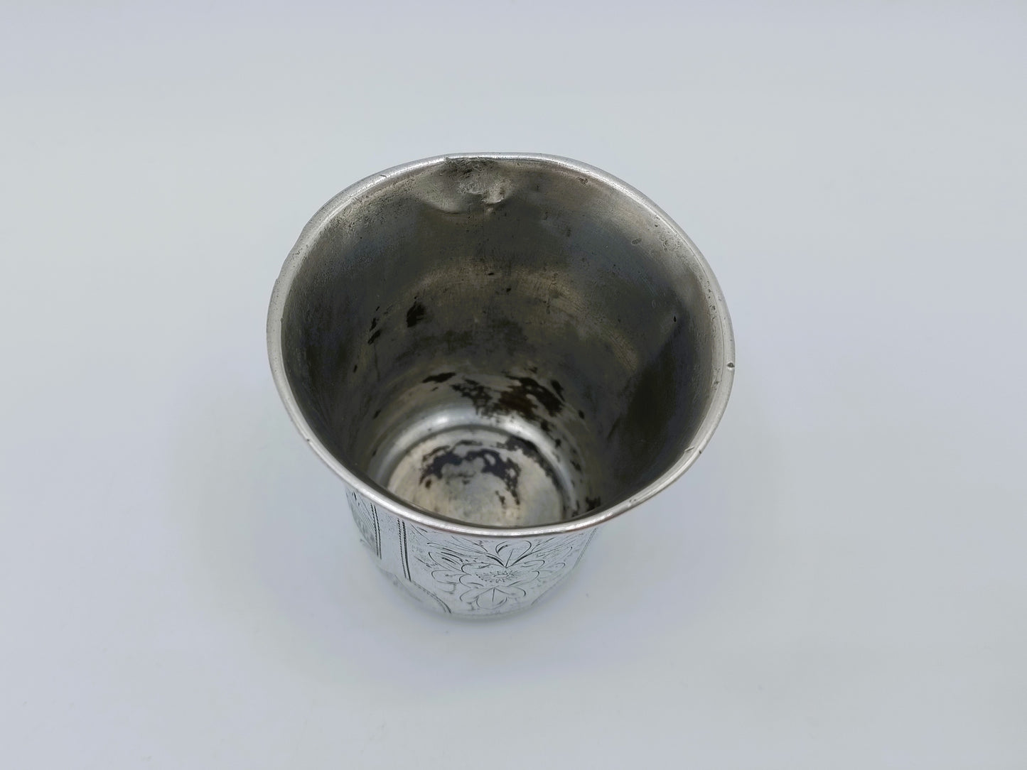 Silver kiddush cup, IY Zakhoder, Berdichev, 1893
