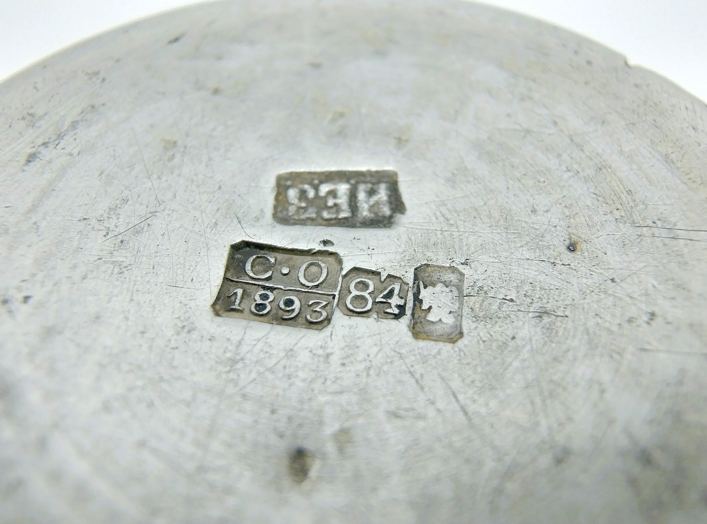 Silver kiddush cup, IY Zakhoder, Berdichev, 1893