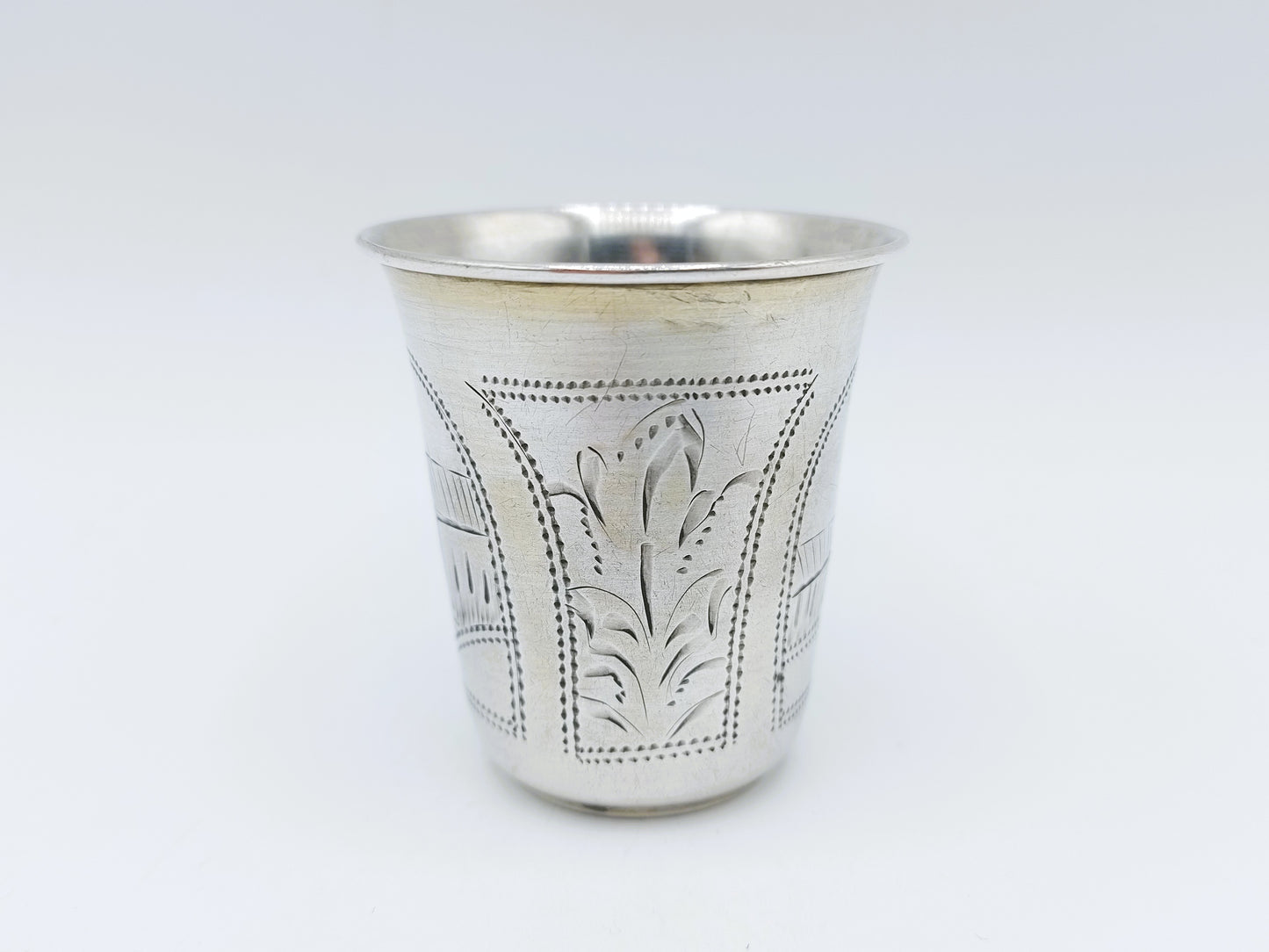 Zilveren kiddush cup, I.Y. Zakhoder, Berdichev, ca. 1900