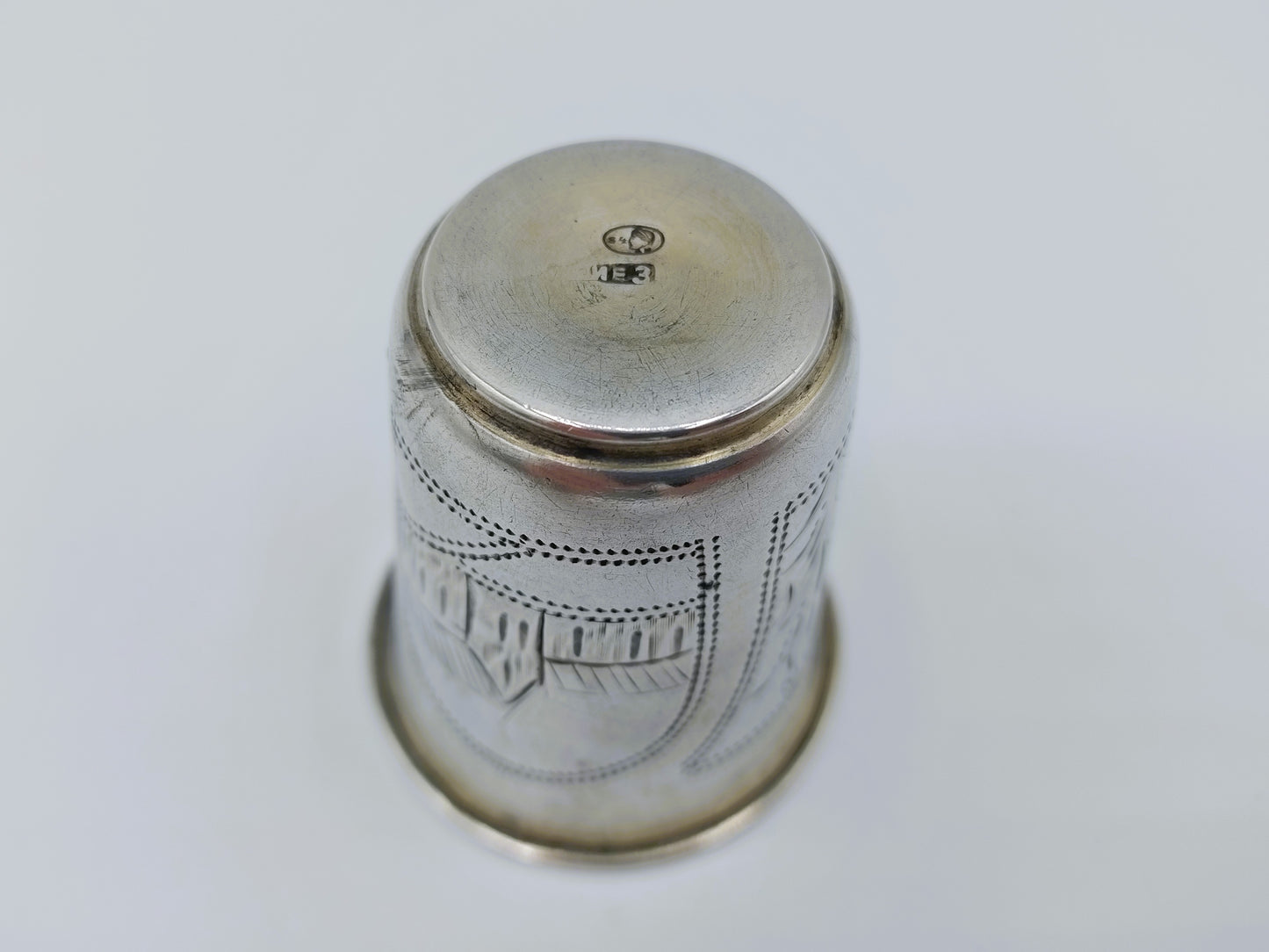 Zilveren kiddush cup, I.Y. Zakhoder, Berdichev, ca. 1900