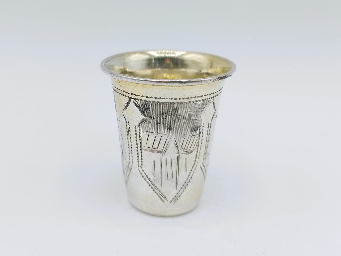 Zilveren kiddush cup, I.Y. Zakhoder, Berdichev, ca. 1900