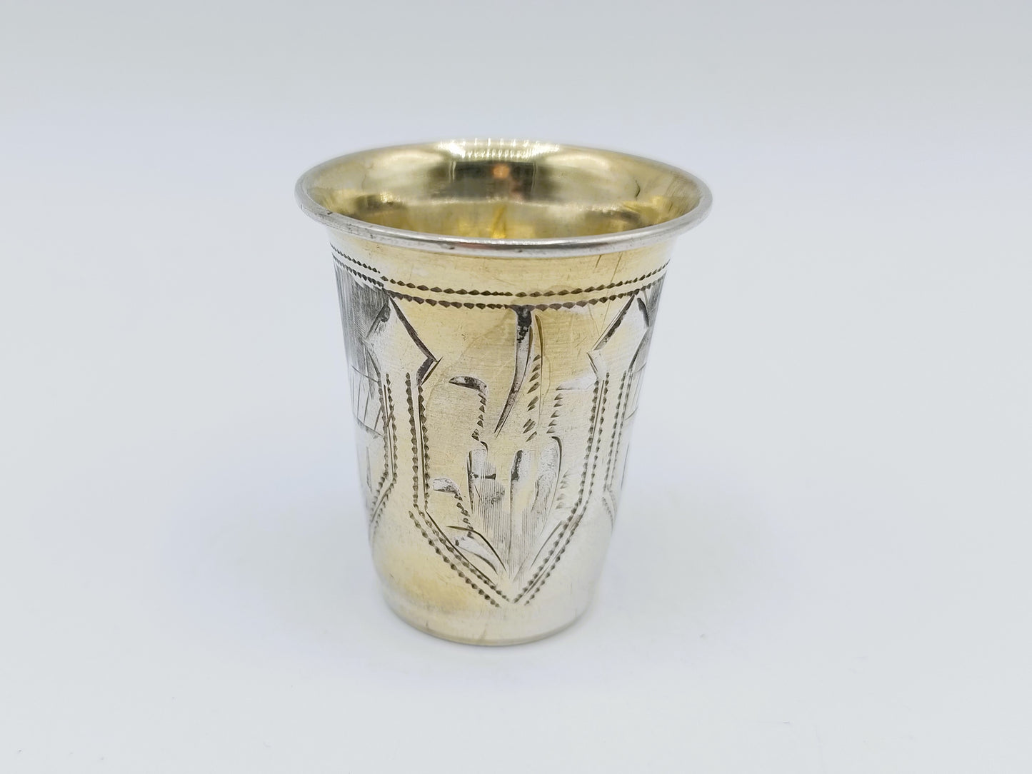 Zilveren kiddush cup, I.Y. Zakhoder, Berdichev, ca. 1900
