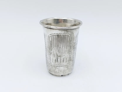 Silberner Kidduschbecher, Erben IE Zakhoder, Berdichev, 1907