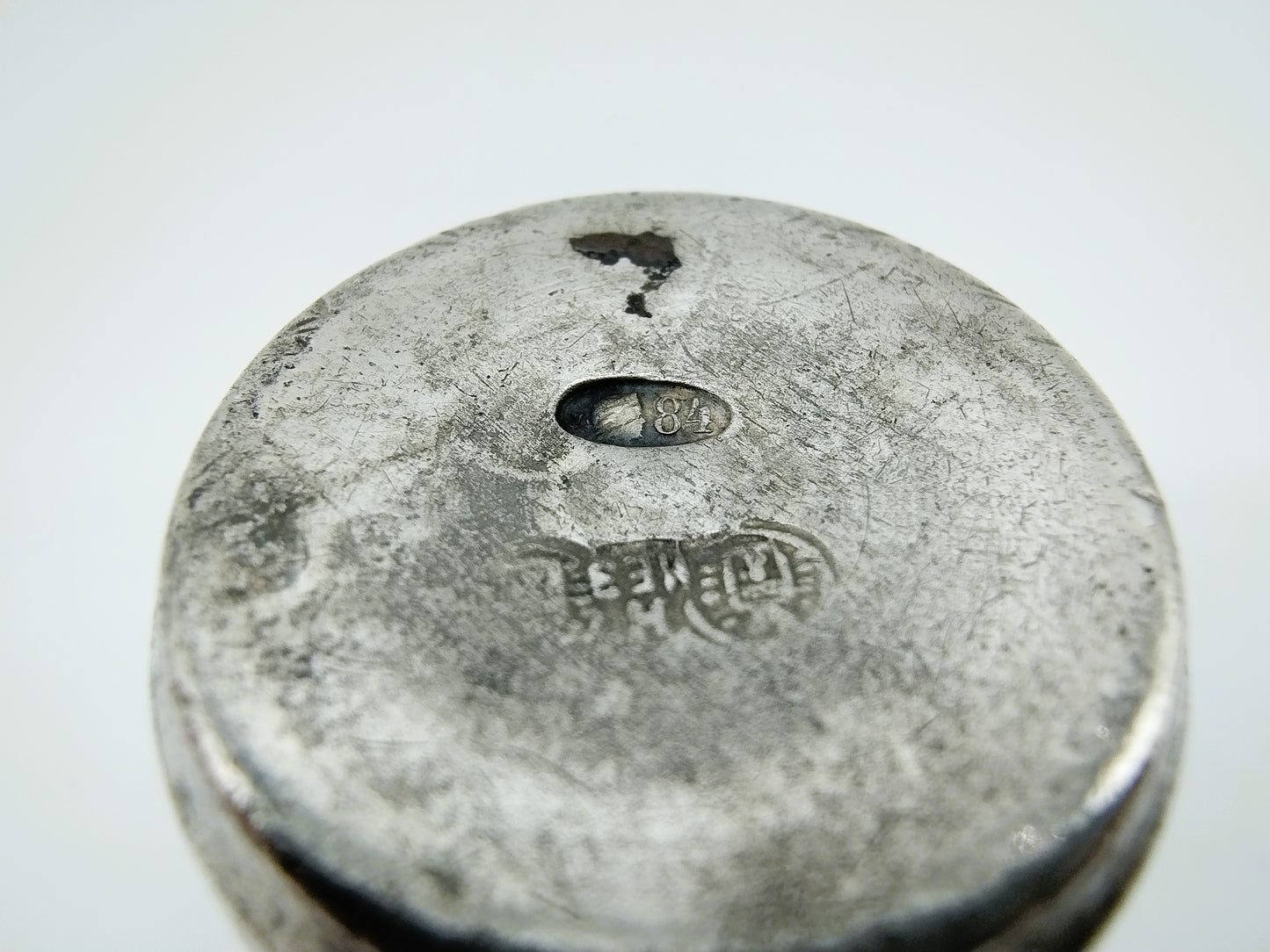 Silberner Kidduschbecher, Erben IE Zakhoder, Berdichev, 1907