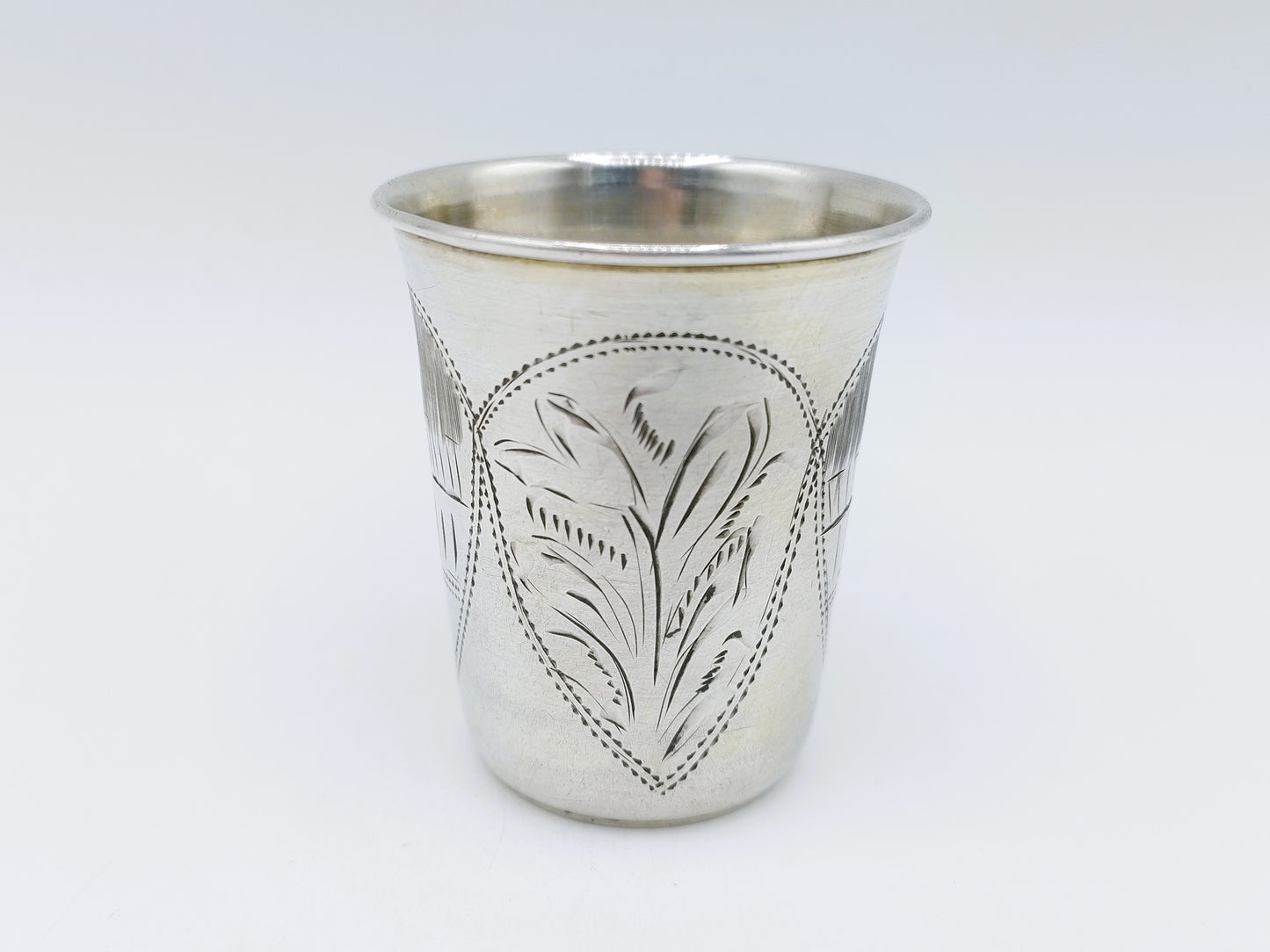 Zilveren kiddush cup, I.Y. Zakhoder, Berdichev, ca. 1900