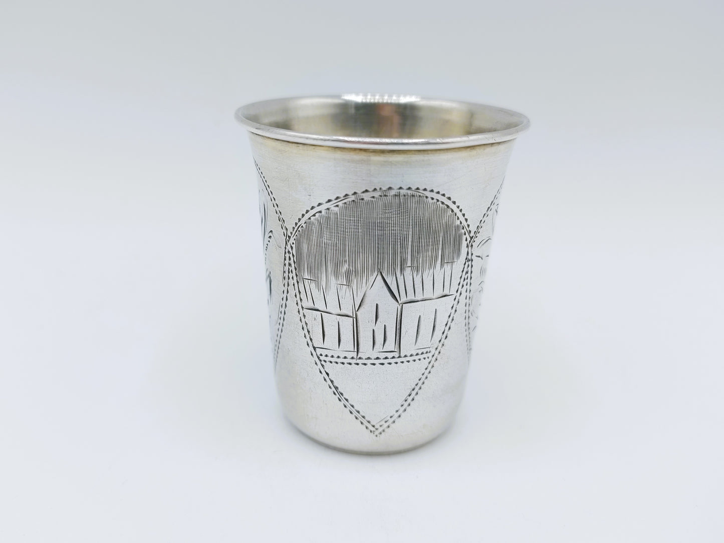 Zilveren kiddush cup, I.Y. Zakhoder, Berdichev, ca. 1900