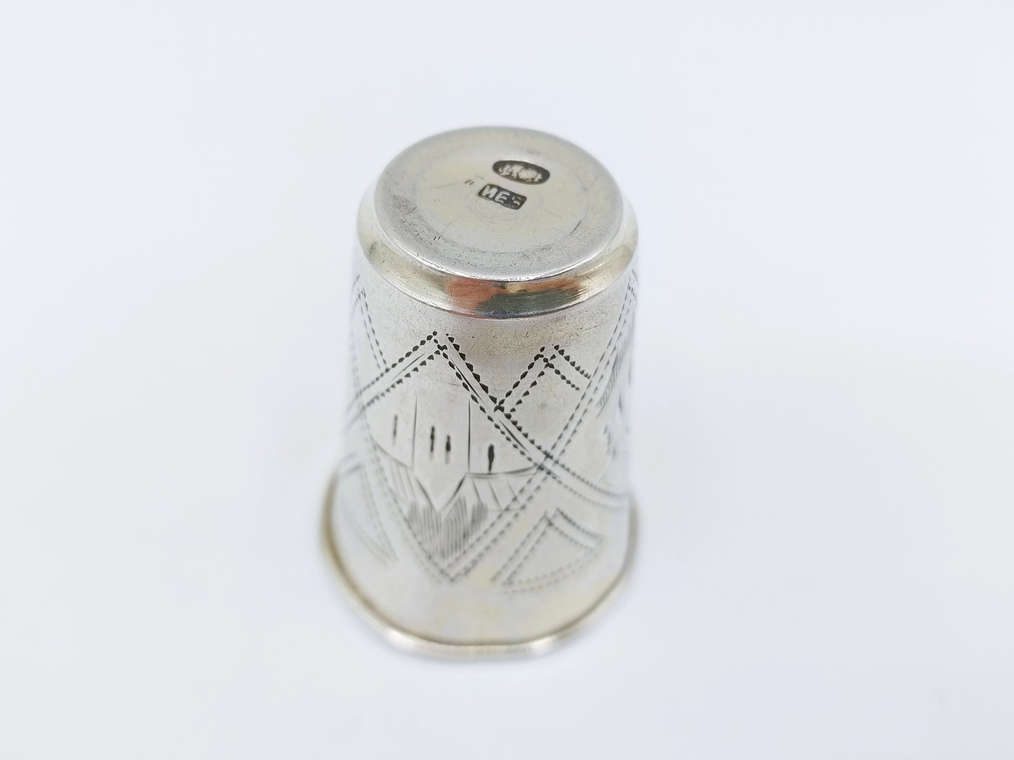 Silver kiddush cup, IY Zakhoder, Kiev, ca. 1890