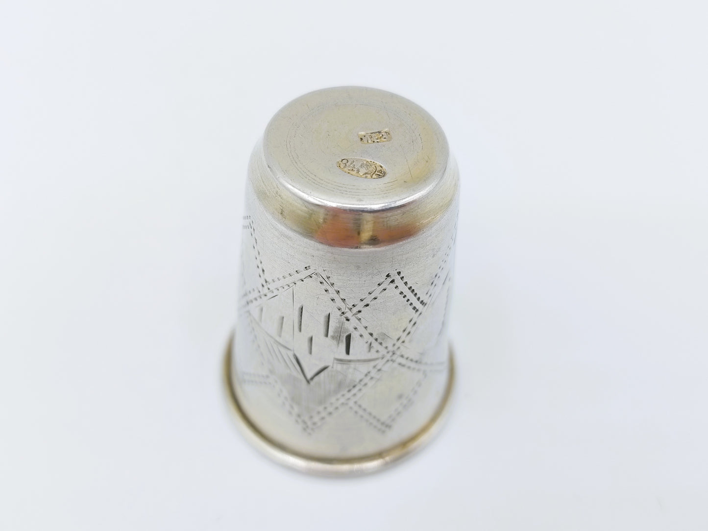 Silver kiddush cup, IY Zakhoder, Kiev, ca. 1890