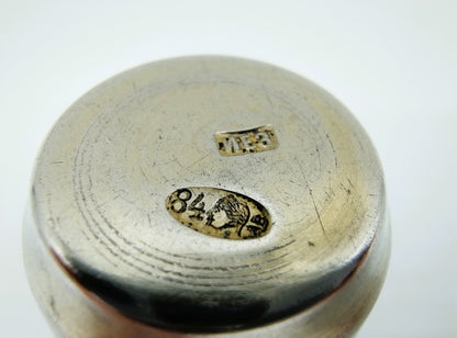 Silver kiddush cup, IY Zakhoder, Kiev, ca. 1890