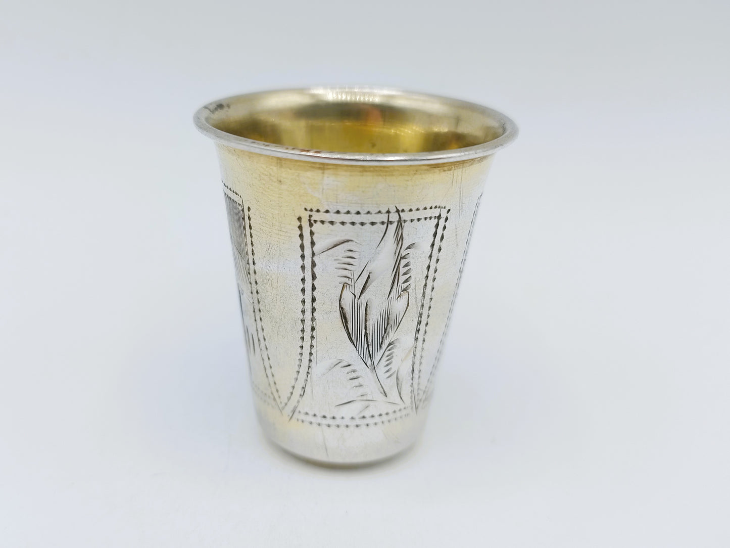 Zilveren kiddush cup, I.Y. Zakhoder, Berdichev, ca. 1900