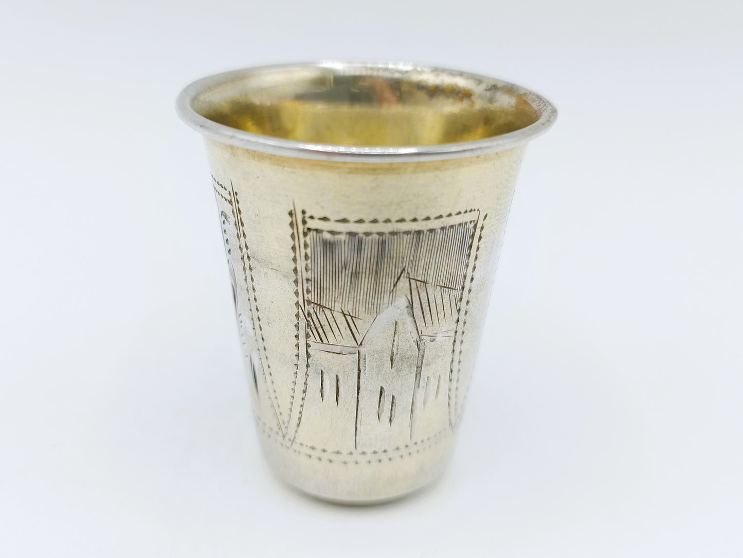 Zilveren kiddush cup, I.Y. Zakhoder, Berdichev, ca. 1900
