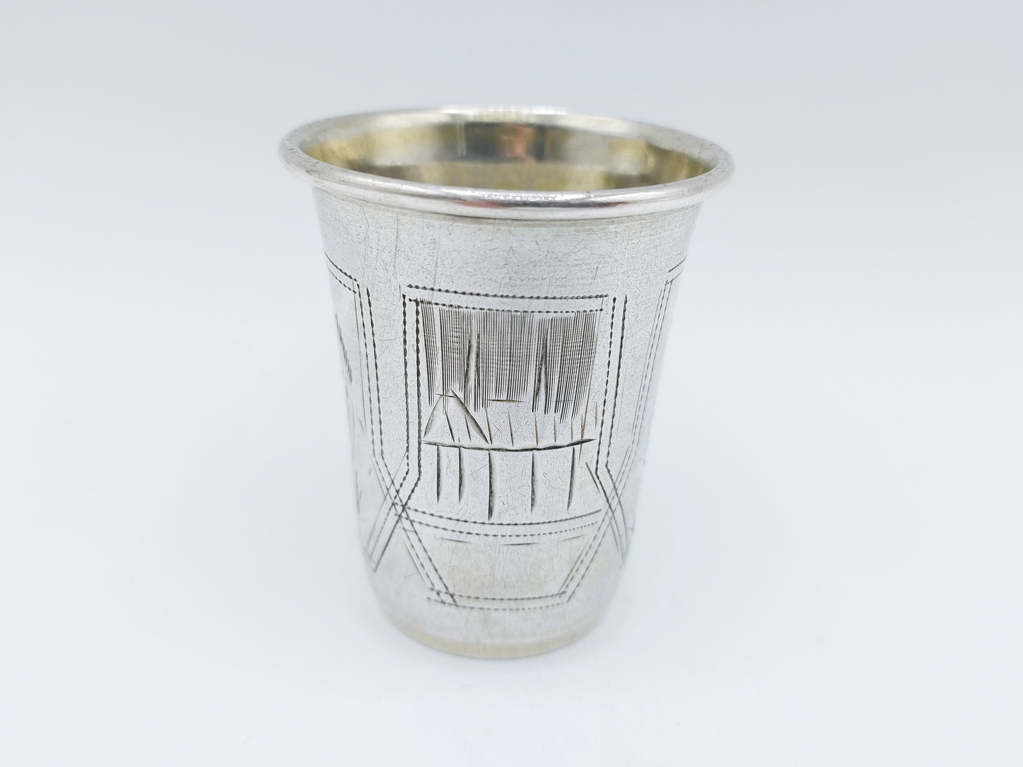 Zilveren kiddush beker, Erfgenamen I.E. Zakhoder, Berdichev, 1907