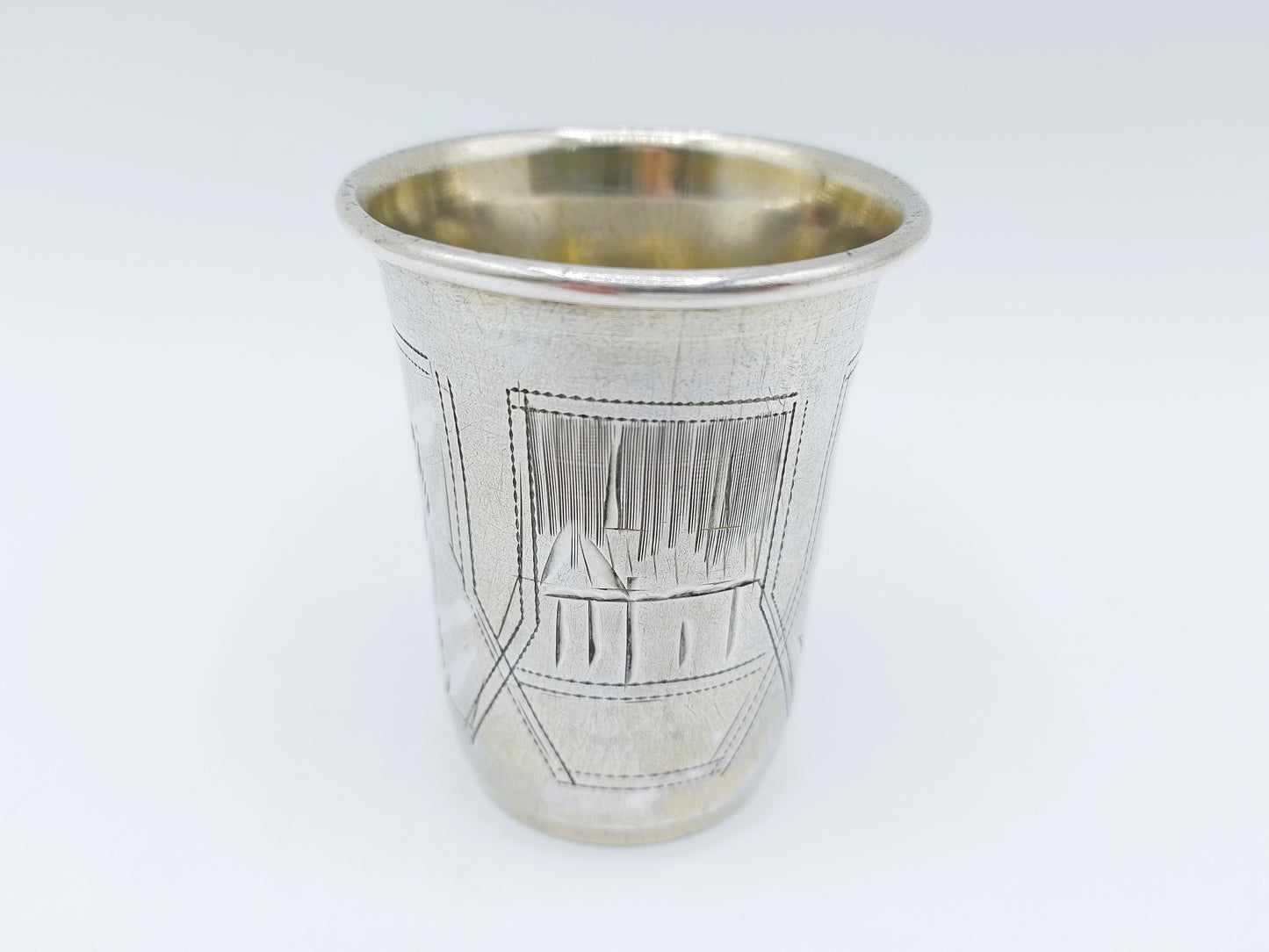 Zilveren kiddush beker, Erfgenamen I.E. Zakhoder, Berdichev, 1907