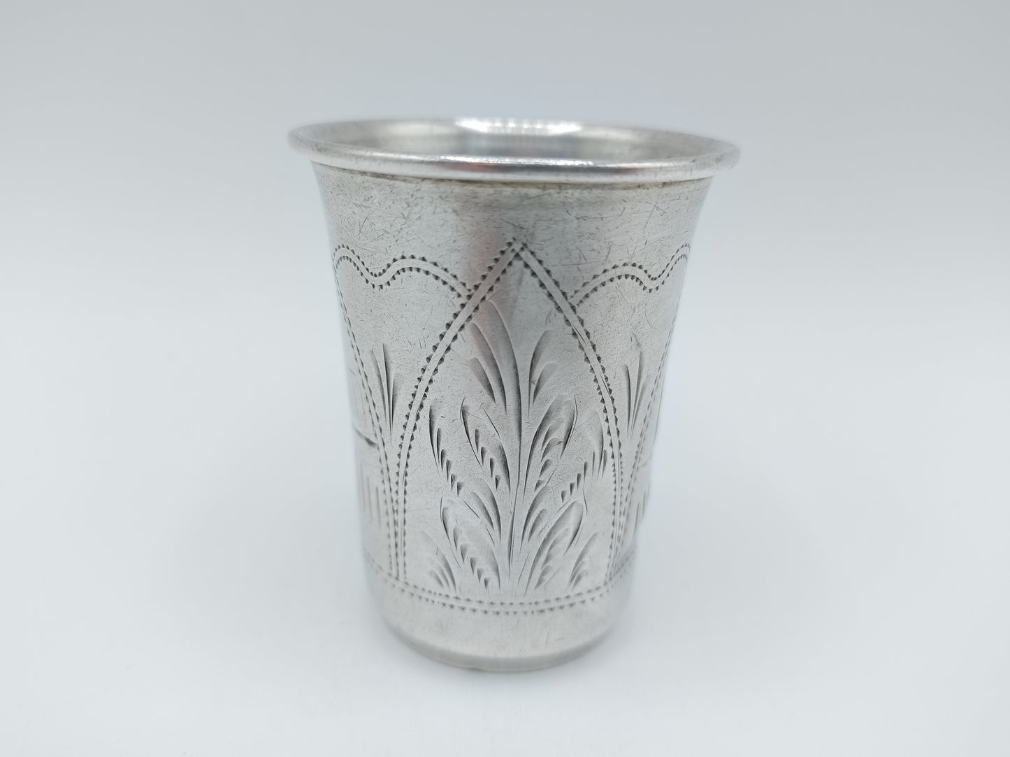 Zilveren kiddush beker, Erfgenamen I.E. Zakhoder, Berdichev, 1907