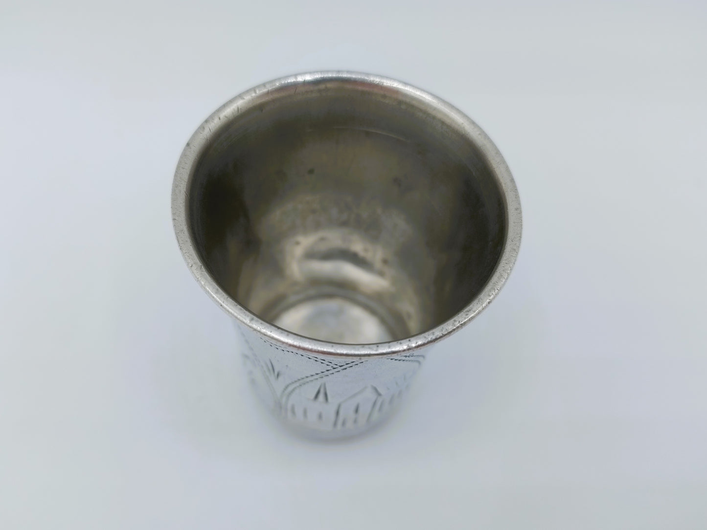 Zilveren kiddush beker, Erfgenamen I.E. Zakhoder, Berdichev, 1907