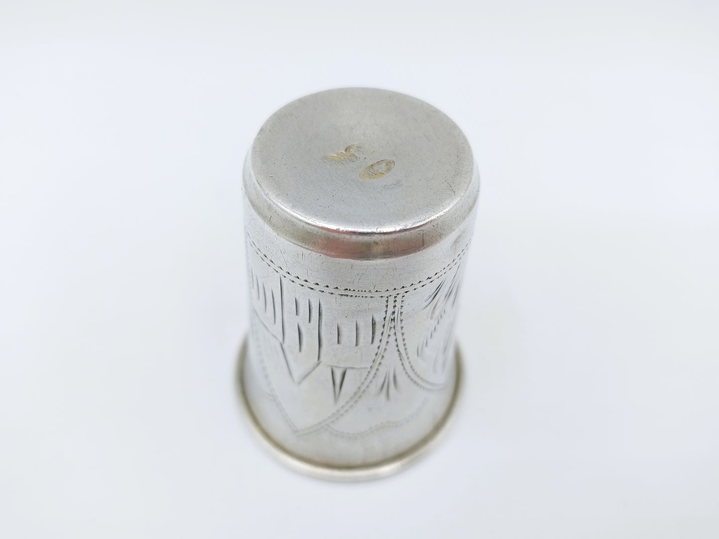 Zilveren kiddush beker, Erfgenamen I.E. Zakhoder, Berdichev, 1907