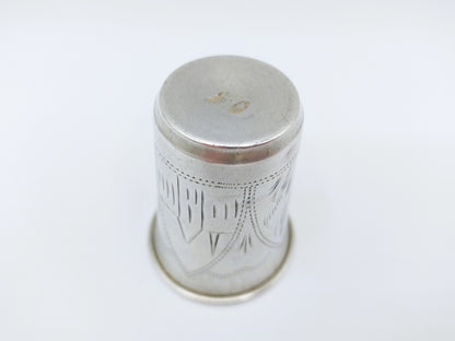 Zilveren kiddush beker, Erfgenamen I.E. Zakhoder, Berdichev, 1907