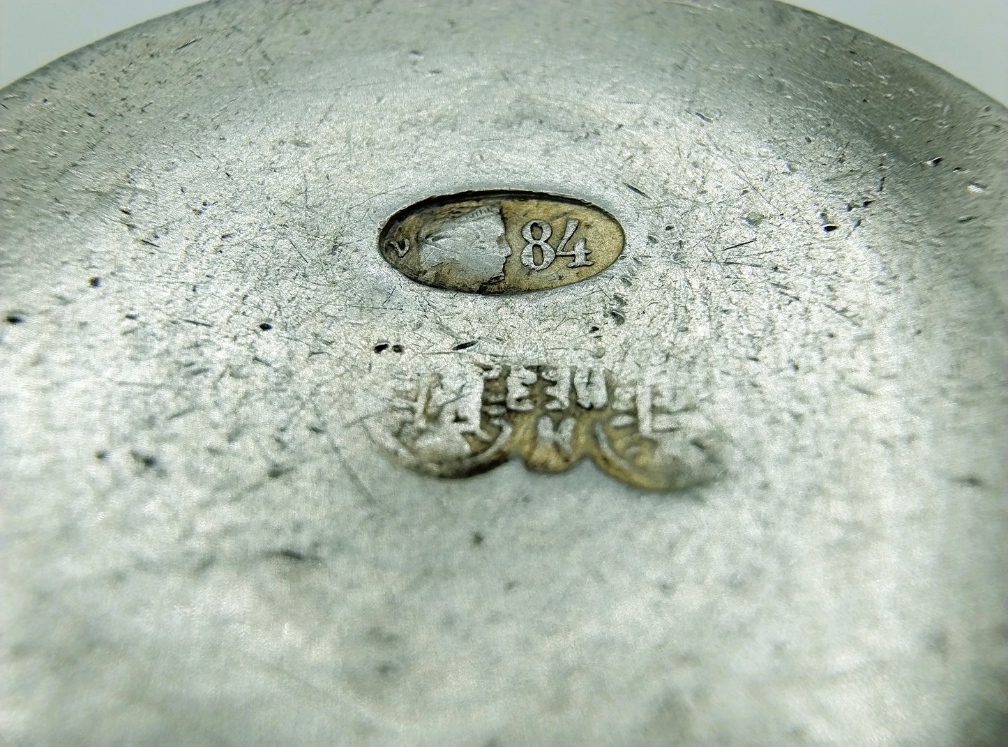 Zilveren kiddush beker, Erfgenamen I.E. Zakhoder, Berdichev, 1907