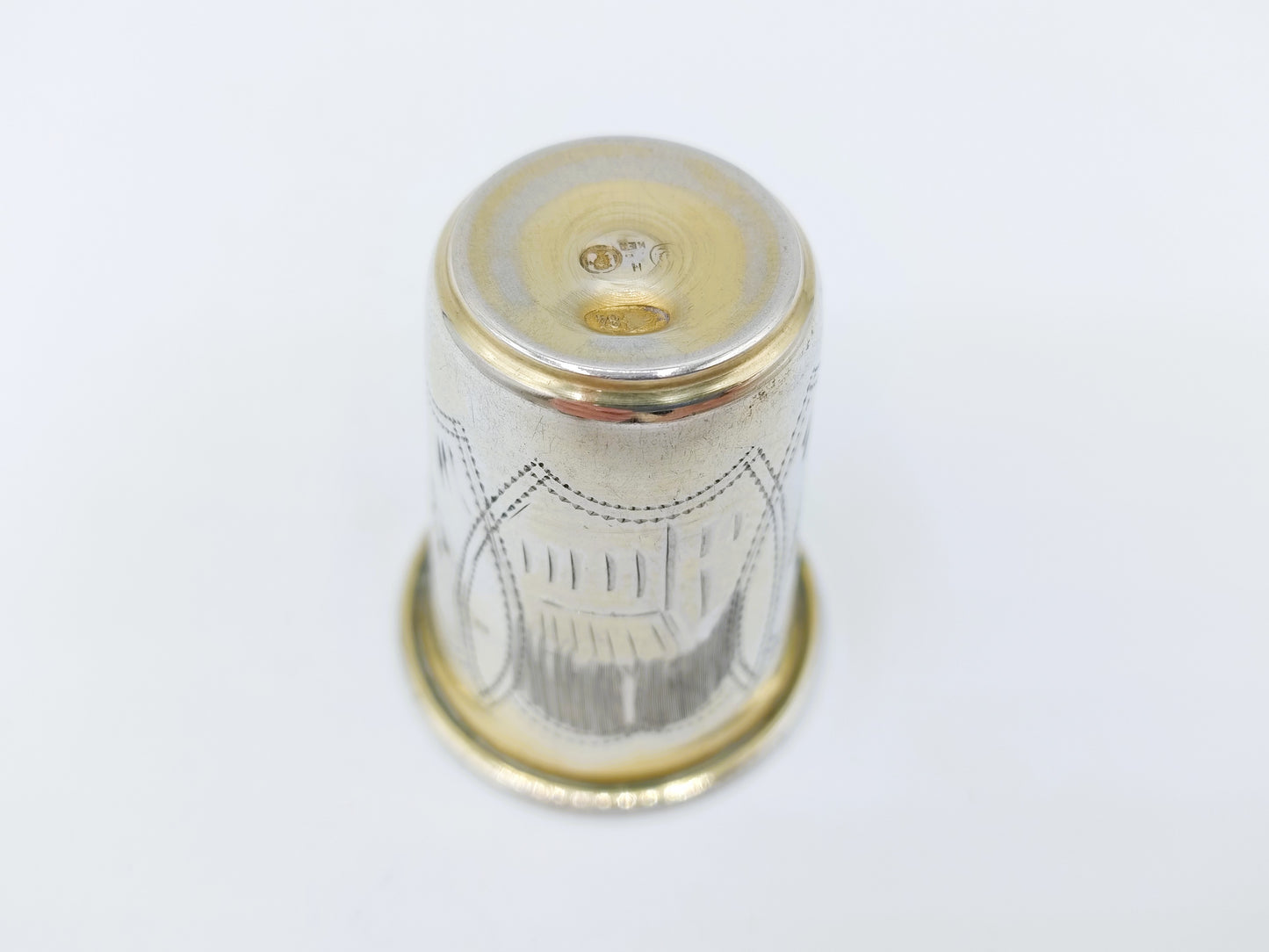 Zilveren kiddush beker, Erfgenamen I.E. Zakhoder, Berdichev, 1907