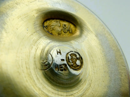 Zilveren kiddush beker, Erfgenamen I.E. Zakhoder, Berdichev, 1907