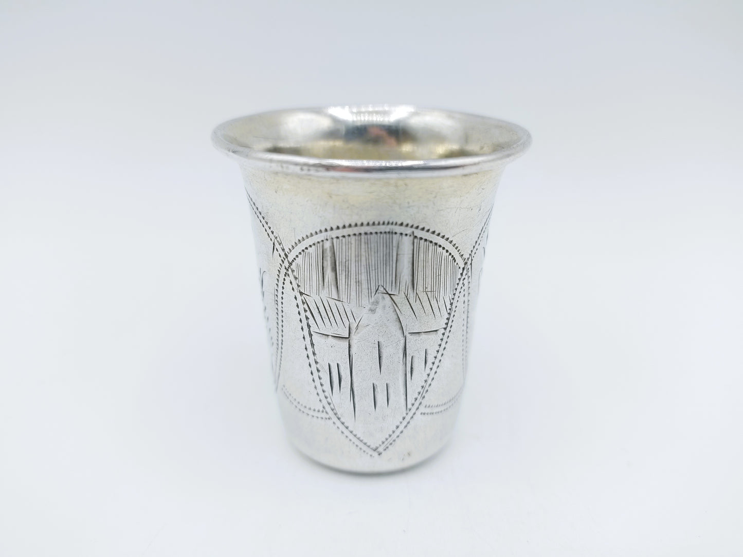 Silver kiddush cup, Heirs IE Zakhoder, Berdichev, 1907