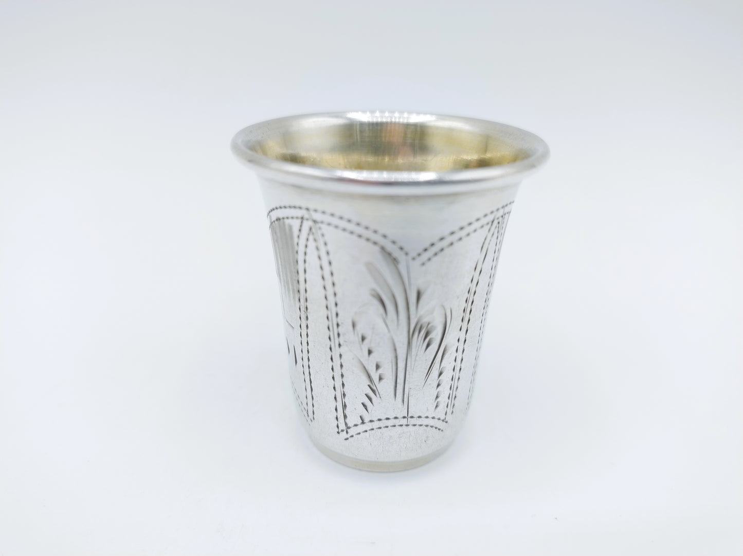 Silver kiddush cup, Heirs IE Zakhoder, Berdichev, 1907
