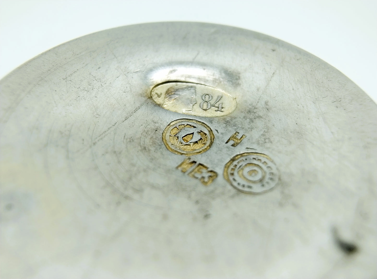 Silver kiddush cup, Heirs IE Zakhoder, Berdichev, 1907