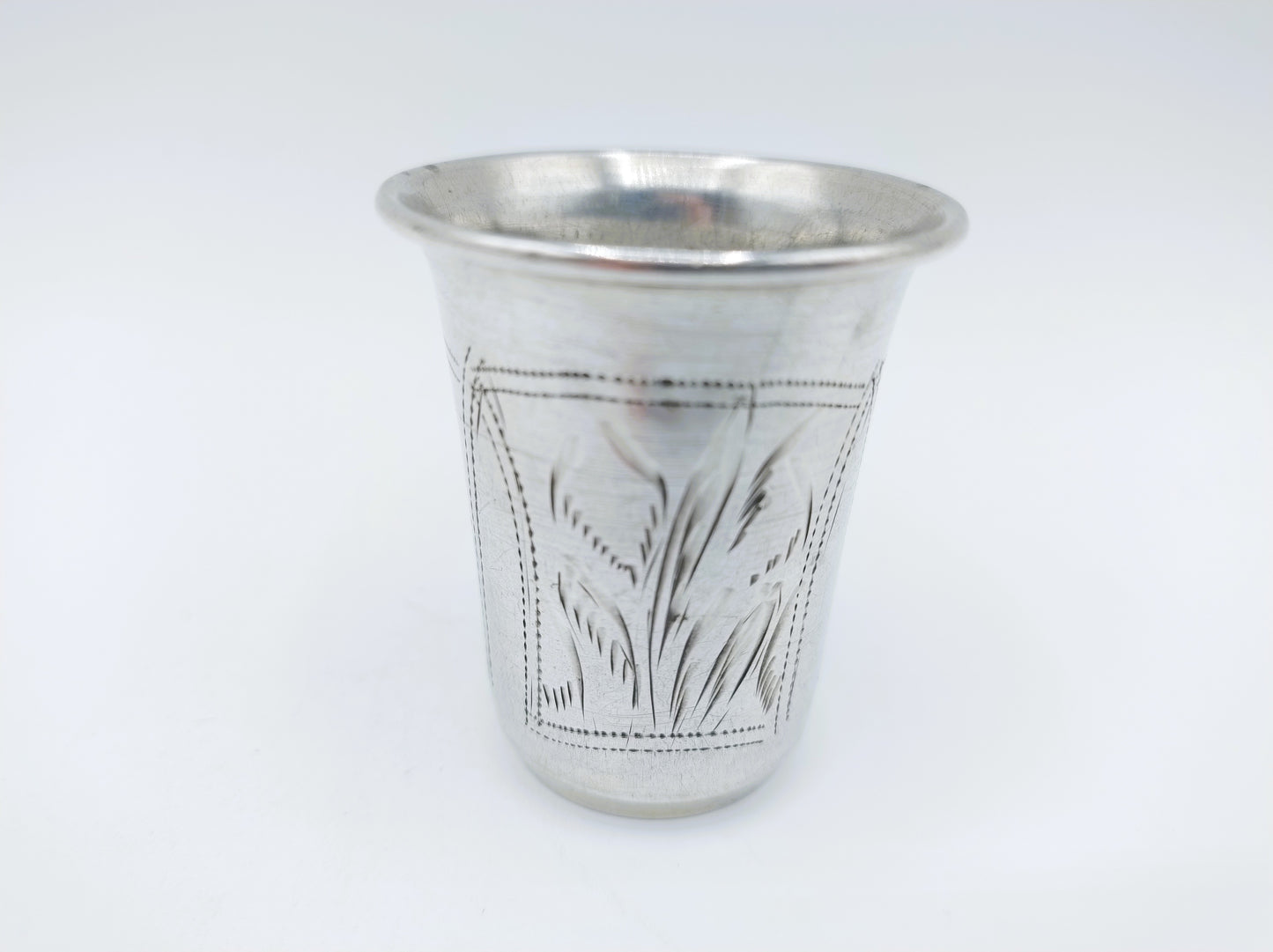 Silver kiddush cup, Heirs IE Zakhoder, Berdichev, 1907