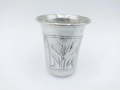 Silver kiddush cup, Heirs IE Zakhoder, Berdichev, 1907