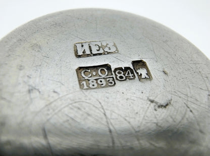 Silver kiddush cup, IY Zakhoder, Berdichev, 1893