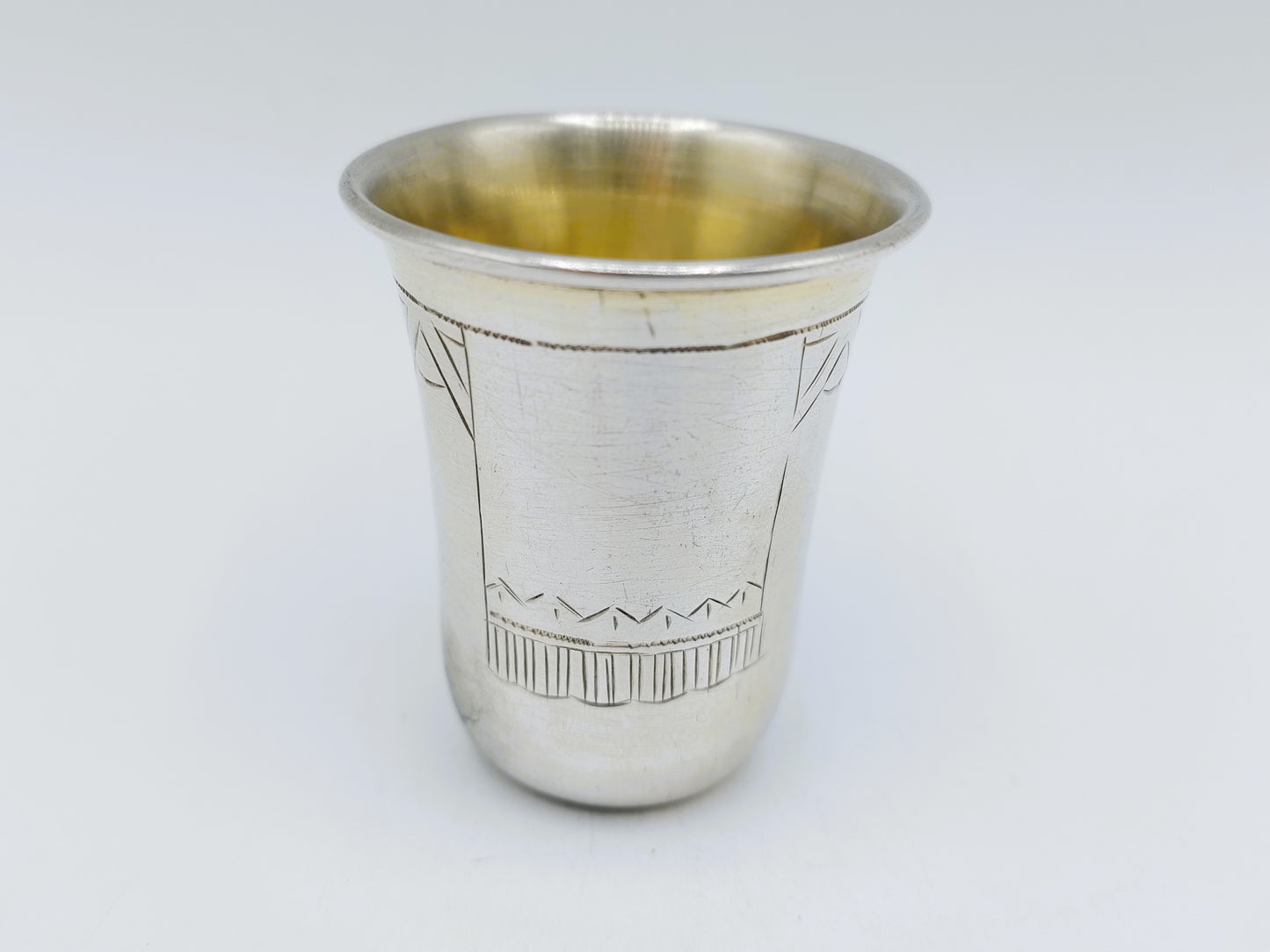 Zilveren kiddush beker, P. Shutenkov, Moskou, 1895