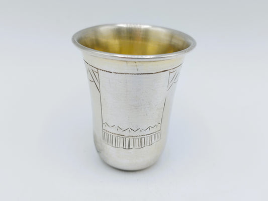 Zilveren kiddush beker, P. Shutenkov, Moskou, 1895