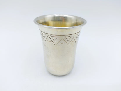 Zilveren kiddush beker, P. Shutenkov, Moskou, 1895