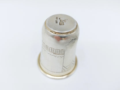 Zilveren kiddush beker, P. Shutenkov, Moskou, 1895